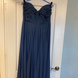 Size 18 Floor Model Jenny You Evening Blue Mira Bridesmaid Dress